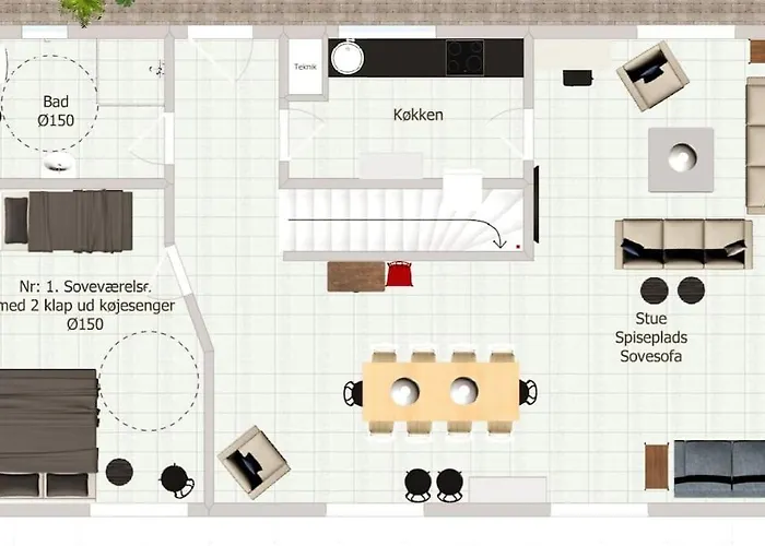 By Hus Blokhus-hune Til 10 Pers Privat Gardhave * Blokhus